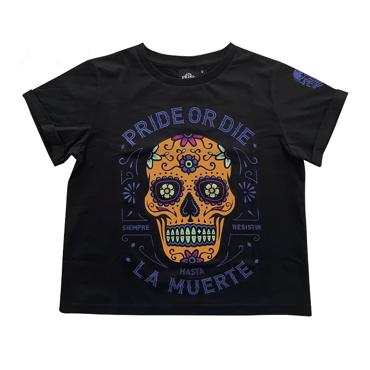 PRiDEorDiE ΓΥΝΑΙΚΕΙΟ T-Shirt HASTA LA MUERTE -black